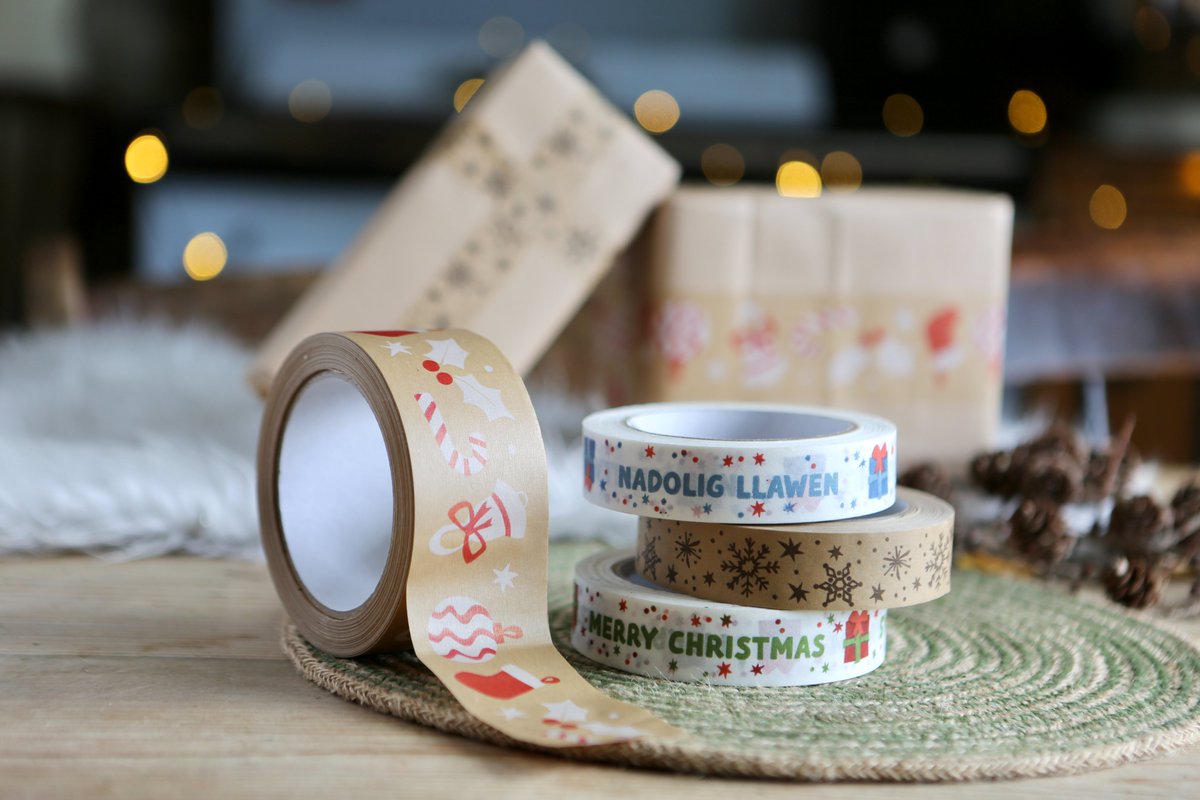 Read about our Eco Paper Tape, a great alternative to sticky plastic tape. It's recyclable, biodegradable and compostable - and it looks way prettier too! babipur.co.uk/blog/2023/12/0…