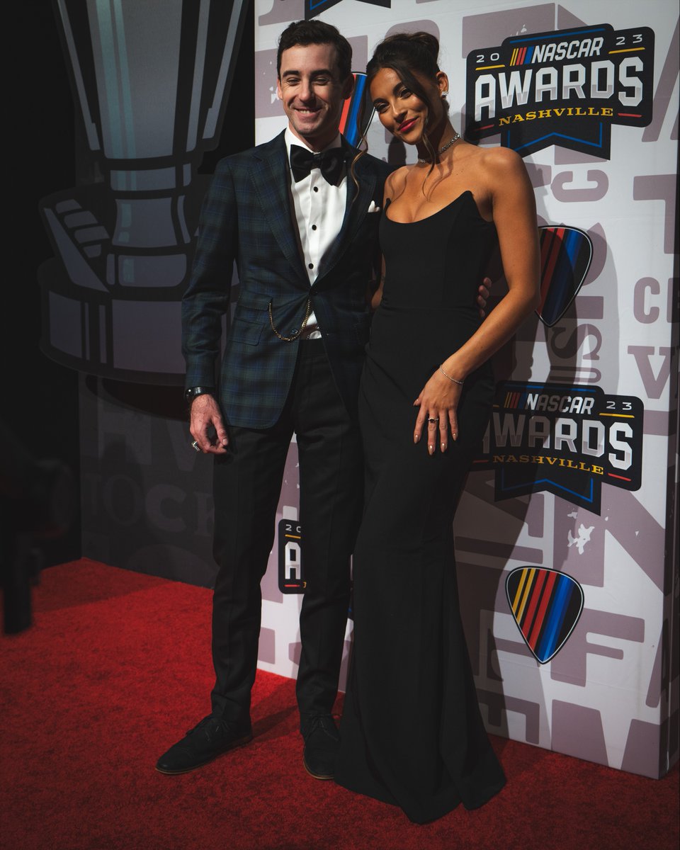 Wearing our very best. #NASCARAwards 

SUNDAY | 7 p.m. ET | @peacock