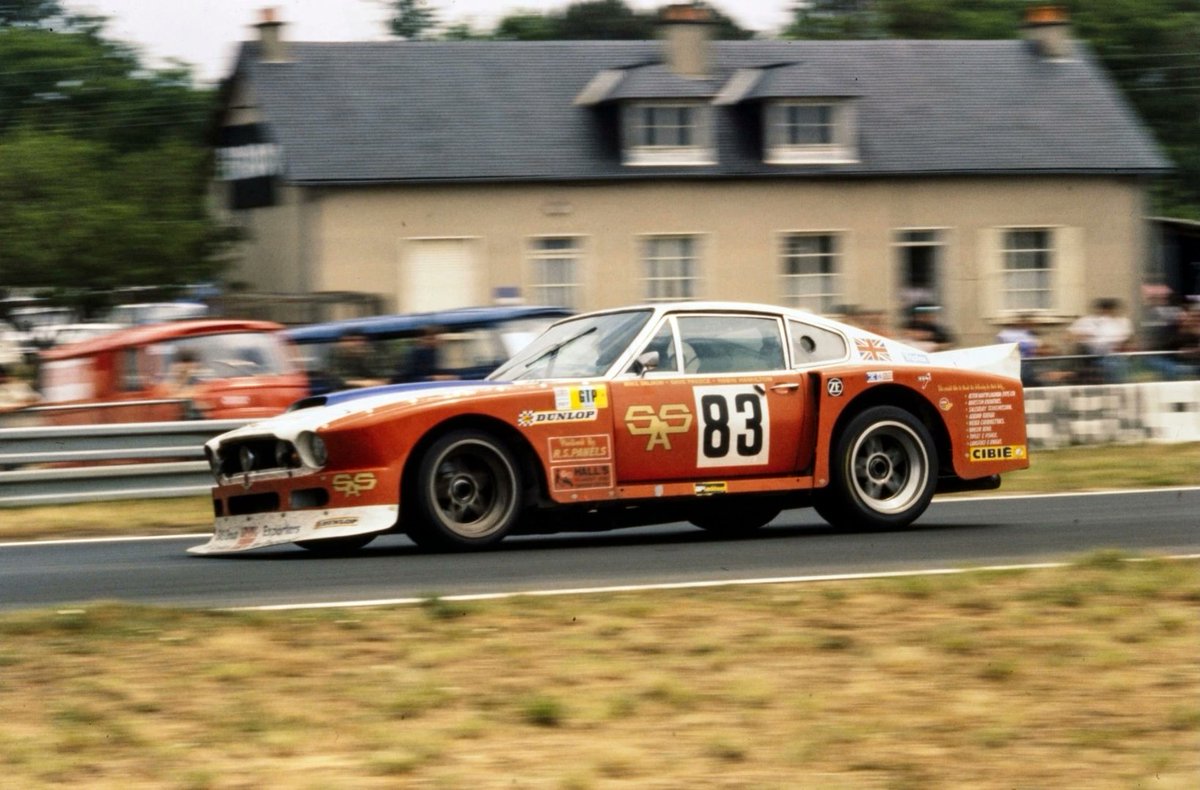 RSF_Motorsport's tweet photo. Robin Hamilton / David Preece / Mike Salmon, Aston Martin AM V8.
24 Hours of Le Mans, 1977.
 
#Endurance #LeMans24 #Hamilton #Preece #Salmon #AstonMartin https://t.co/Ar0vPobVSs