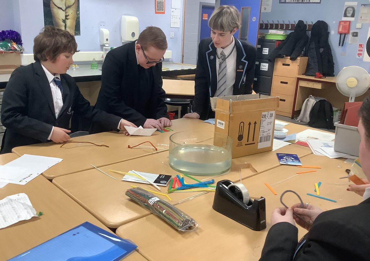 SmithycroftSci1's tweet photo. Tonight at BGE supported study we investigated buoyancy by building our own boats π£ββοΈ
#WeBelong #WeAchieve
#ScienceIsFun #ScienceIsNurturing https://t.co/6tL2P8JVyZ