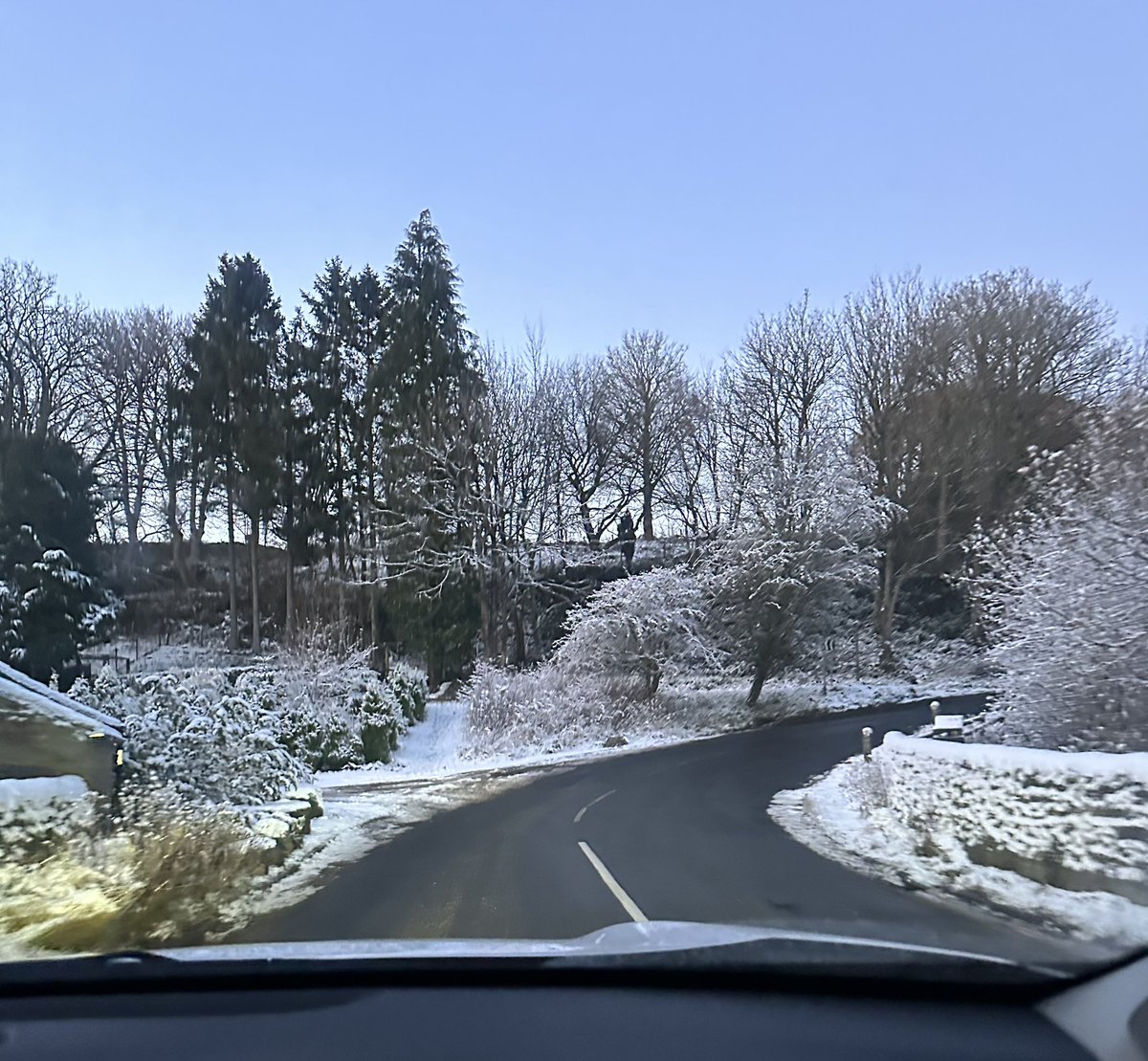 Not so nice to work in but pretty to look at 😍❤️ #teesdaledistrictnursing #communitynursing #snow #NHS