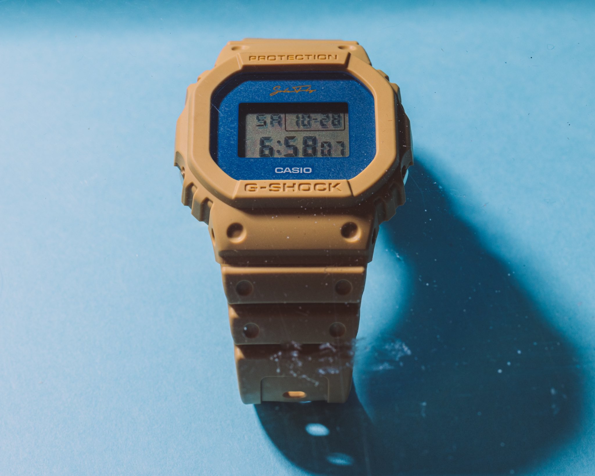 G-SHOCK x Solefly collaboration model