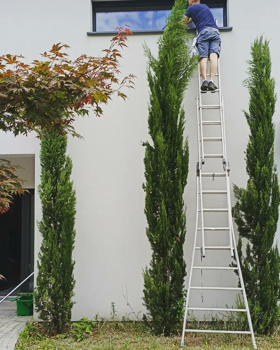 Cap2Proprete's tweet image. Nettoyage de la vitrerie en hauteur