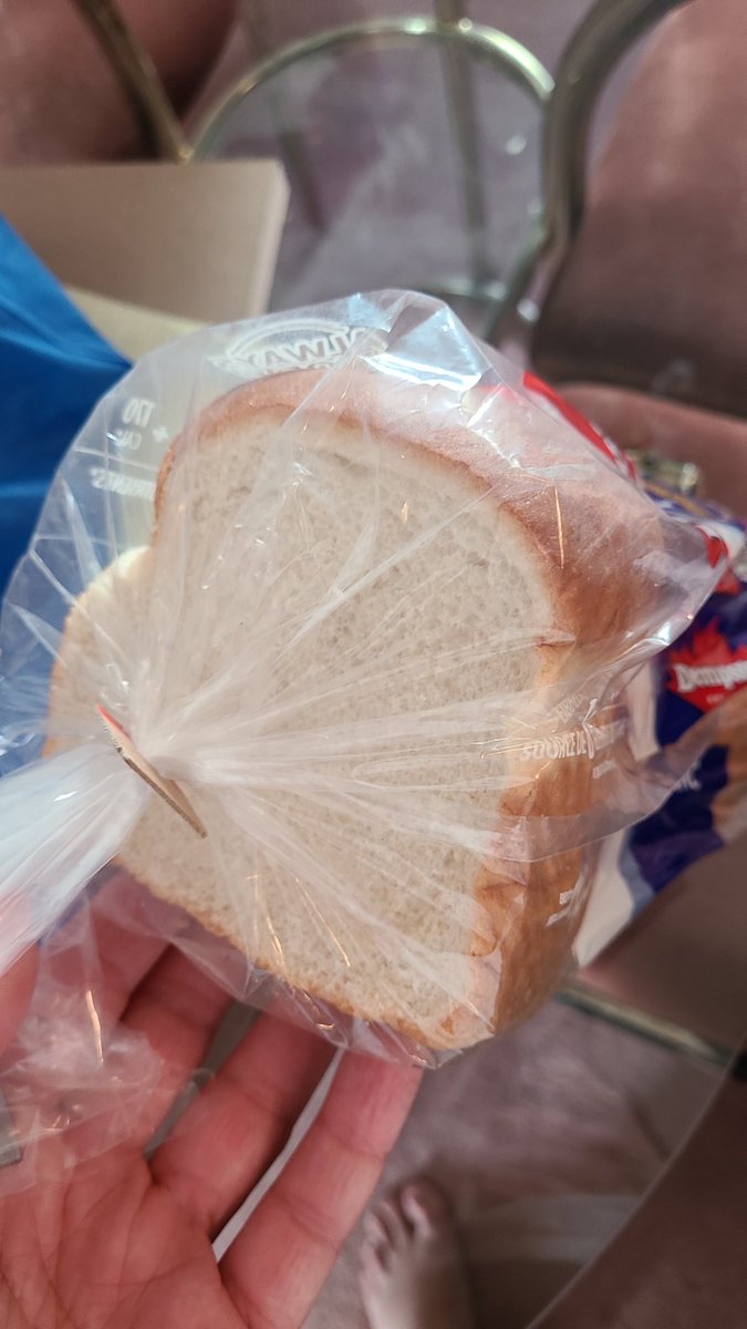 Did a <a href="/Walmart/">Walmart</a> grocery pickup at Billings Bridge for my mom. Looks like someone ate a few slices out of it...yum.