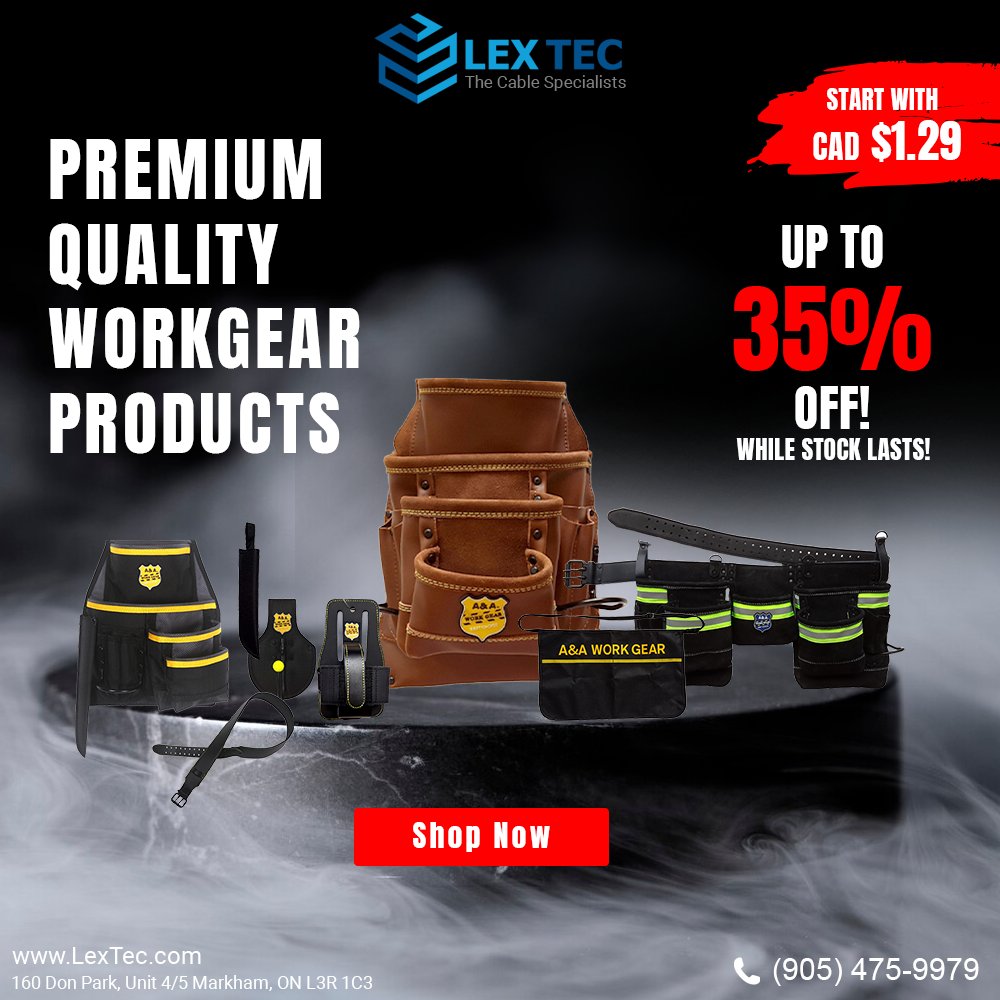 LexTecInc's tweet photo. Premium Quality Workgear Products
https://t.co/rUXN9j4368
#handtools #workwear #workgear #everydaywearworkgear #workgear #worksafety #nailspouch #toolspouch #carpenterspouch #nailsandtools #leatherpouches #leatherworkgear #leatherbafsgs #adjustableworktools #adjustablebags https://t.co/oKWp79Y04C