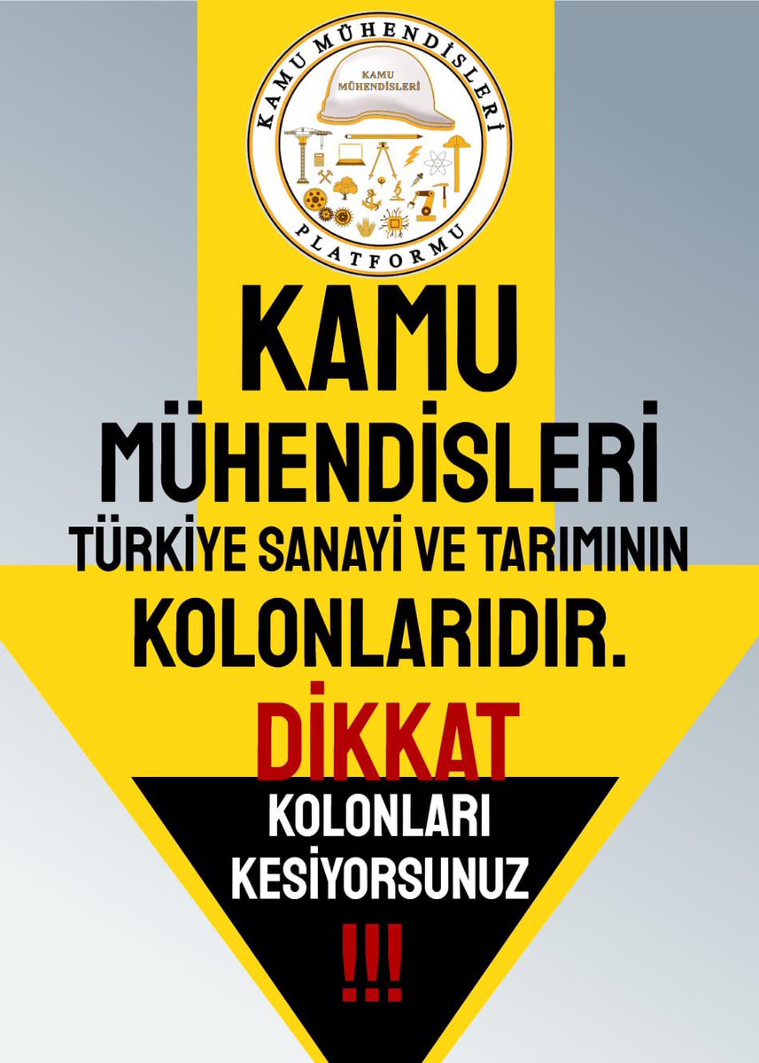 <a href="/fatihportakal/">fatih portakal</a> <a href="/szctelevizyonu/">SÖZCÜ Televizyonu</a> #çokbişeyistemiyorum Kamu Mühendislerinin özlük ve mali haklarının iyileştirilmesi için verilen sözler tutulsun yeter…
#HerkeseVarMuhendiseYok