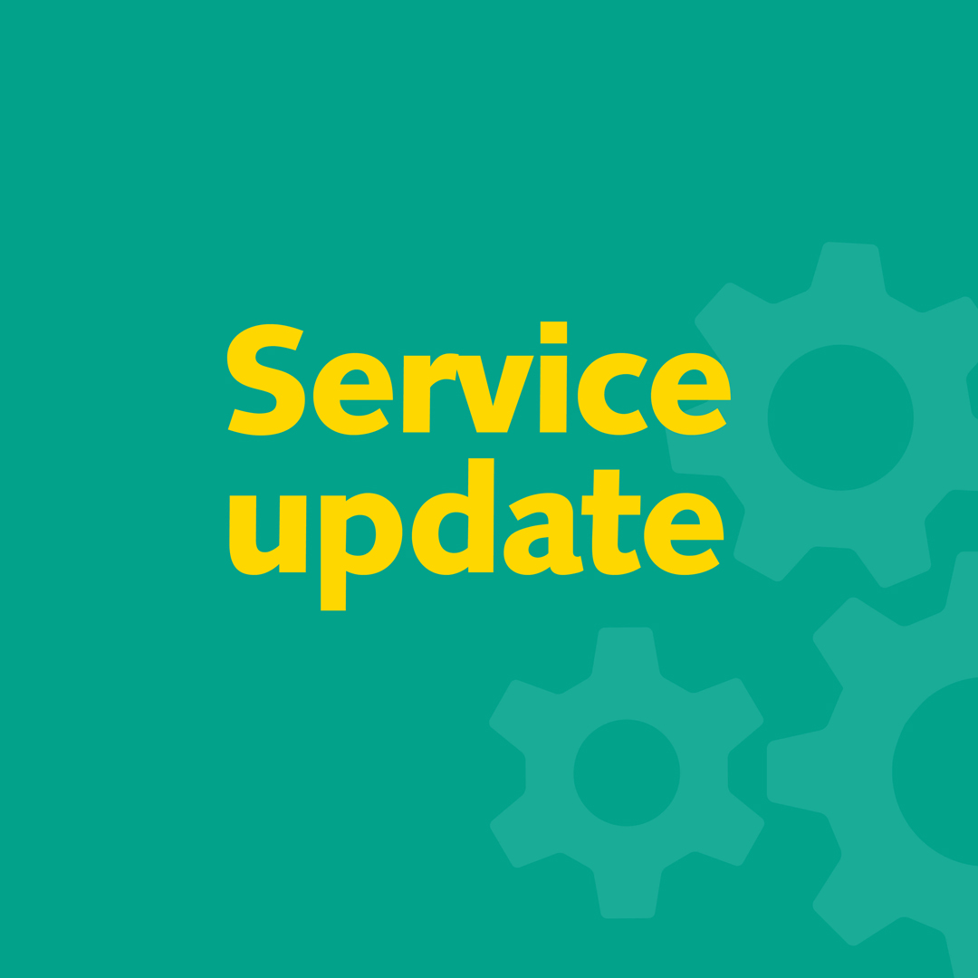 We’d like to thank you for your patience and understanding during this challenging period, following the major technology outage caused by a cyber-attack – it is much appreciated.

We’re working as quickly as possible to safely restore our services, both onsite and online. Our