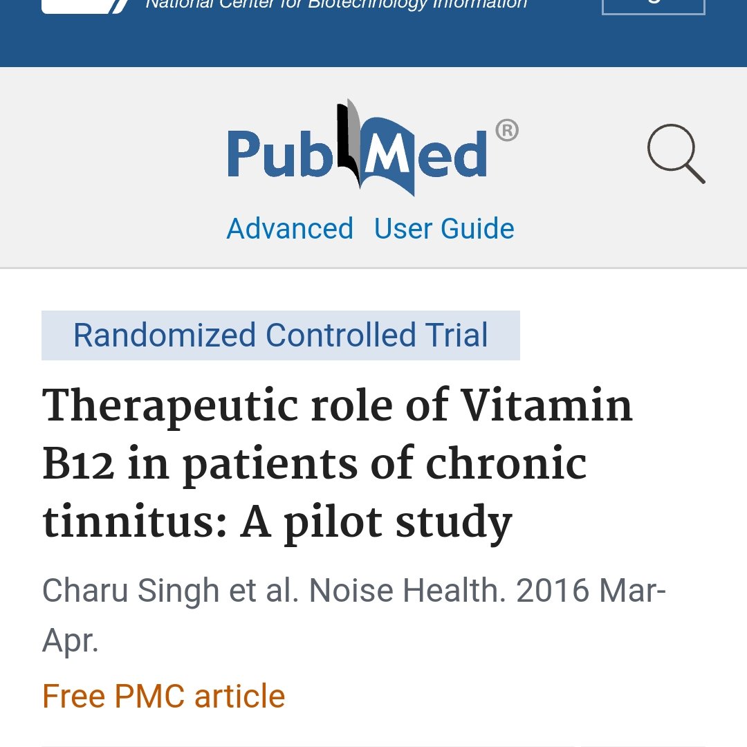 #TinnitusAwareness #Vitaminb12