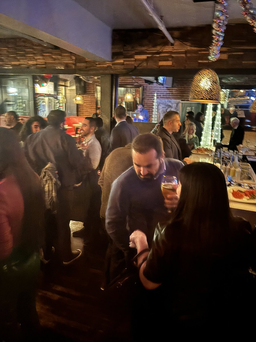 LCC_NS's tweet photo. We had a great time seeing some old and new friends last night at the Bitter End - wrapping up Lebanese Heritage month and kicking off the Christmas holidays 🇱🇧 🎄 🍻 https://t.co/35eJfuCnmW