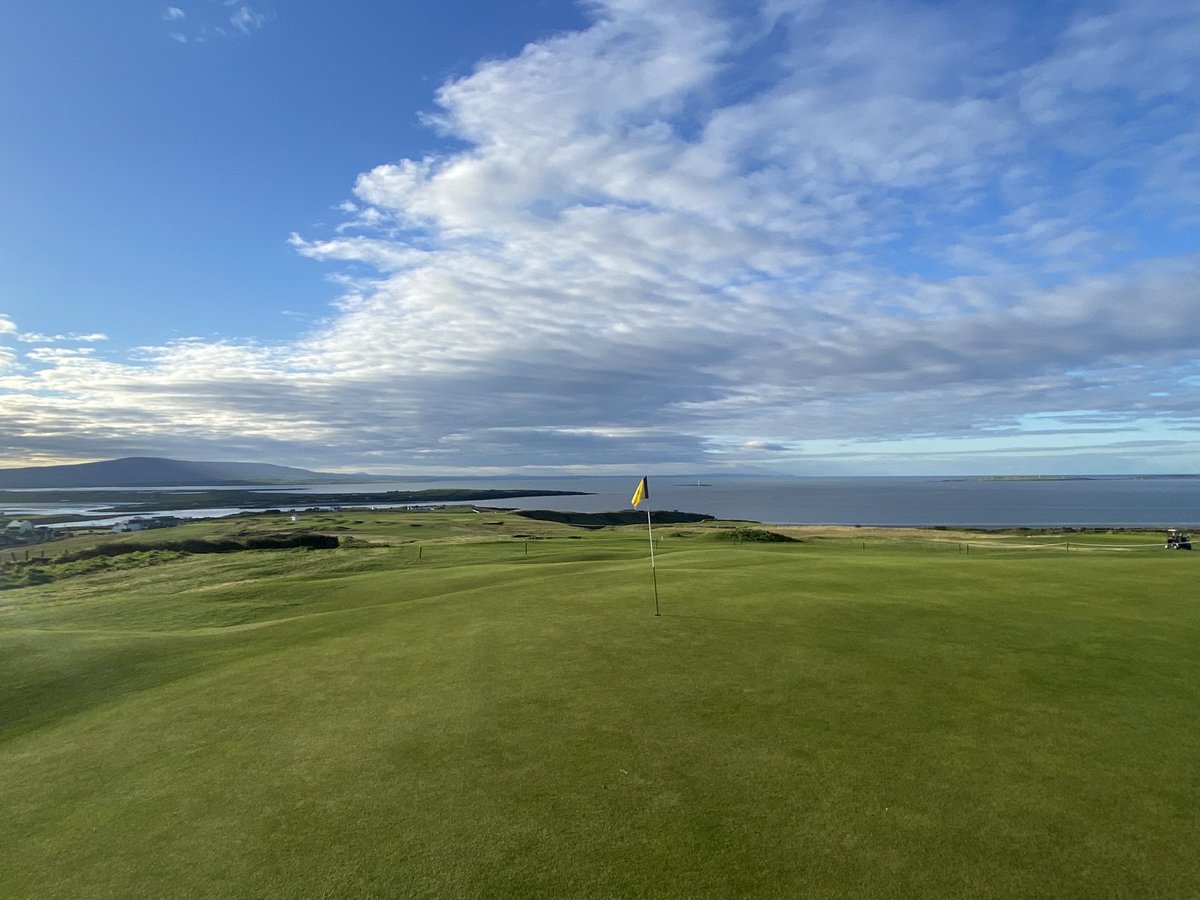 SolutionsMcc's tweet image. Unbelievable views from @CountySligoGC this week where we installed some new @RainBirdGolf  solenoid valves for @MarkMilla2 and the team who have the course in brilliant condition.