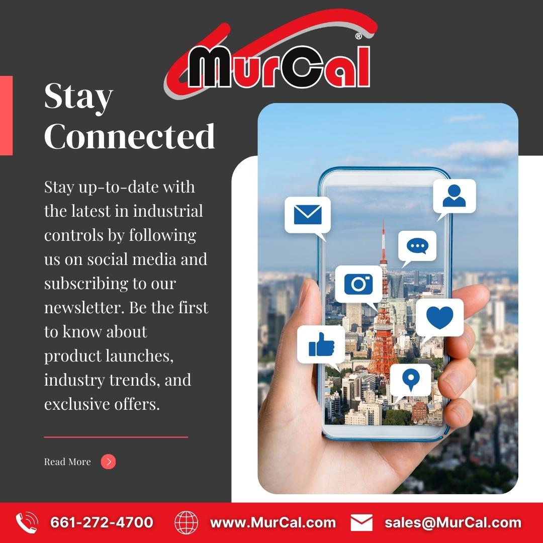 murcal's tweet image. Stay Connected!

Stay up-to-date with the latest in industrial controls by following us on social media and subscribing to our newsletter. Be the first to know about product launches, industry trends, and exclusive offers.

go.murcal.com/newsletter

#GetTheLatest #ProductLaunches