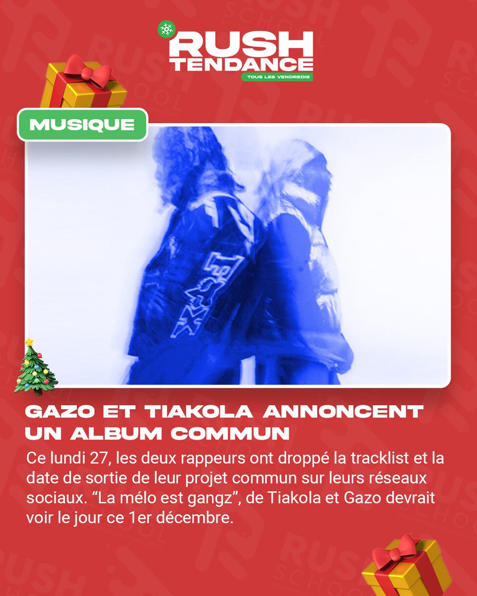 RushSchool's tweet photo. 🎶 Gazo et Tiakola annoncent un album commun https://t.co/yU1Td8QqxD