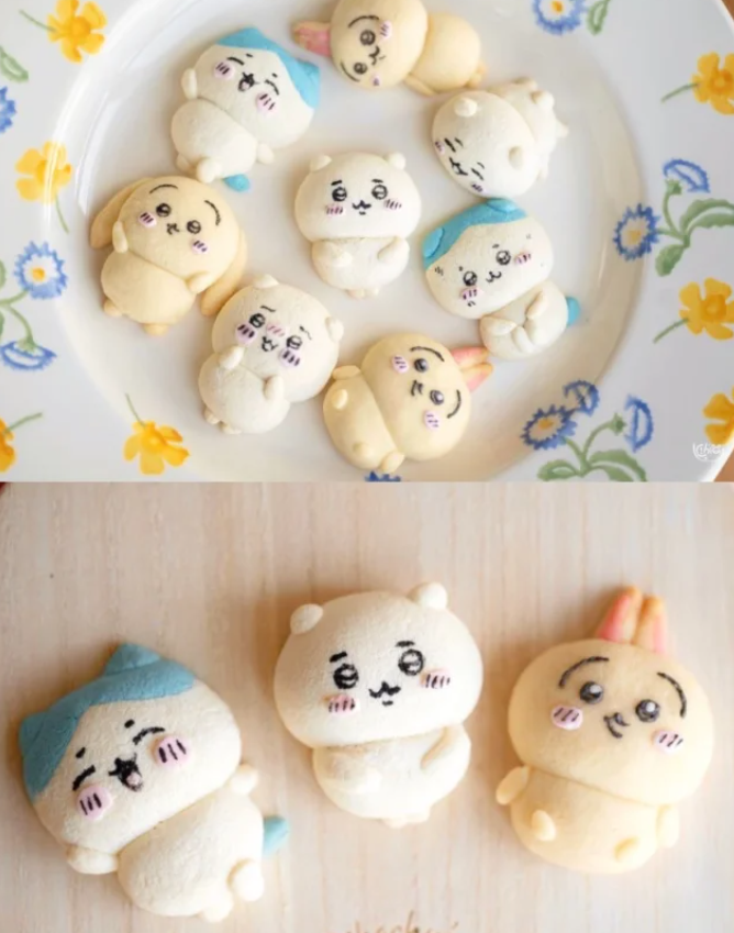 NotPattyHeaton's tweet photo. I made Chiikawa butter cookies 🥺! https://t.co/iYiHs10nJH