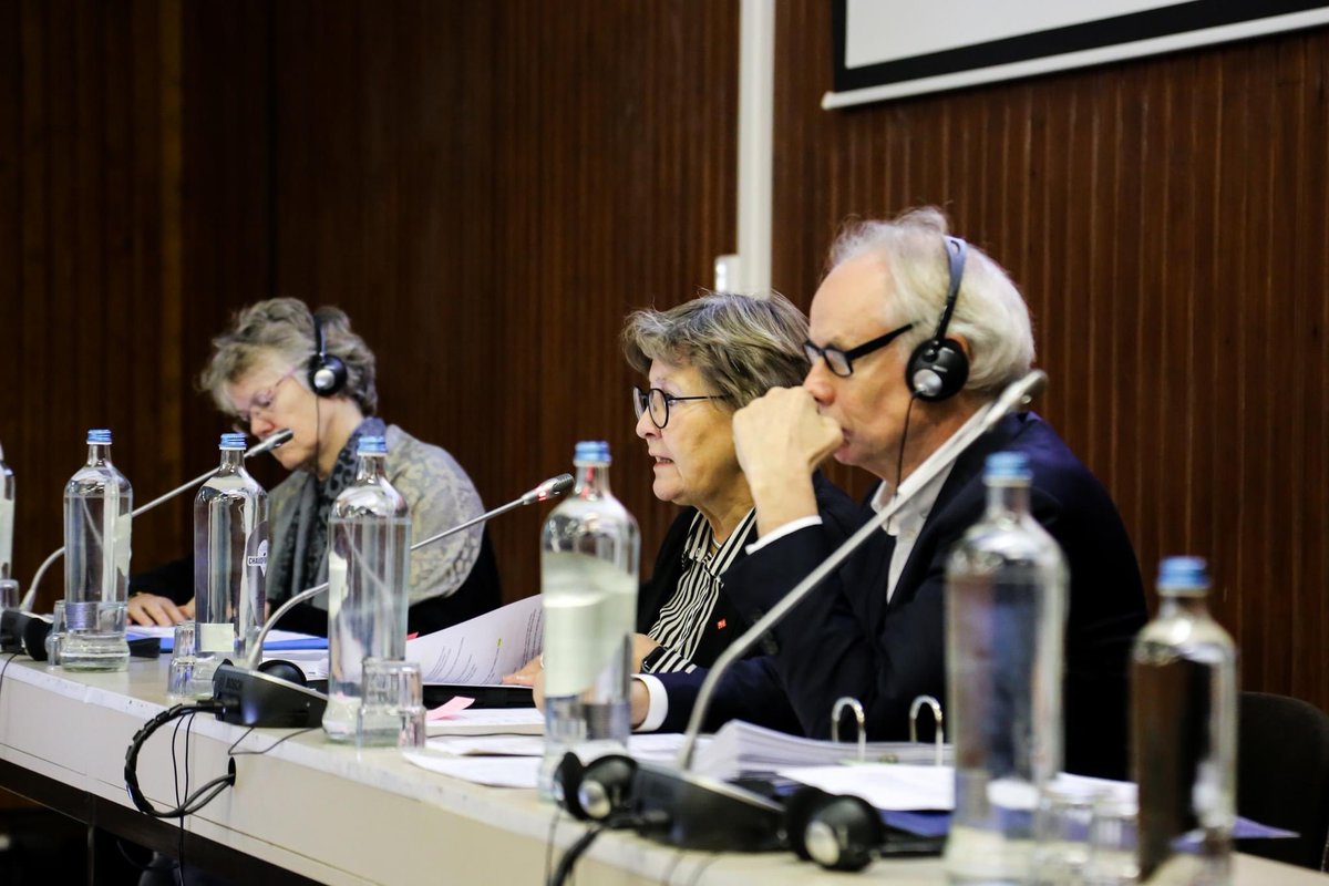 fpcgil_internaz's tweet image. Very meaningful discussions at 72nd @EPSUnions Executive Committee. Future of social dialogue, how to prepare best for next challenges set out in PoA for Congress, how can we strengthen our unions’ work. See you in Brussels on 12 December for the @etuc_ces mobilization!