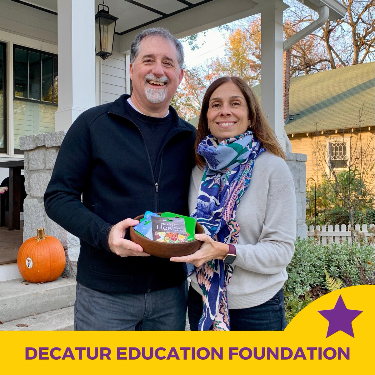 Thanks for a wonderful #GivingTuesday! Special shout-out to Amy Widener for combating food insecurity in #Decatur. Amy's #Thanksgiving pie giveaway raised over $1,000 for families facing financial instability. Donate at bit.ly/SupportDEF to make the holidays brighter! ✨