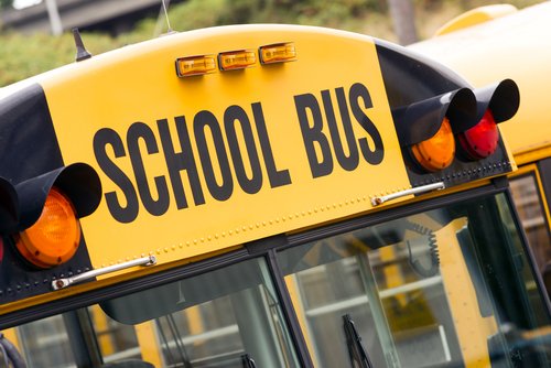A First Student bus was struck by a vehicle causing minor damage to the bus. There were 8 students and none of the students were injured. We would like to remind the community members to drive carefully and allow extra time during inclement weather.