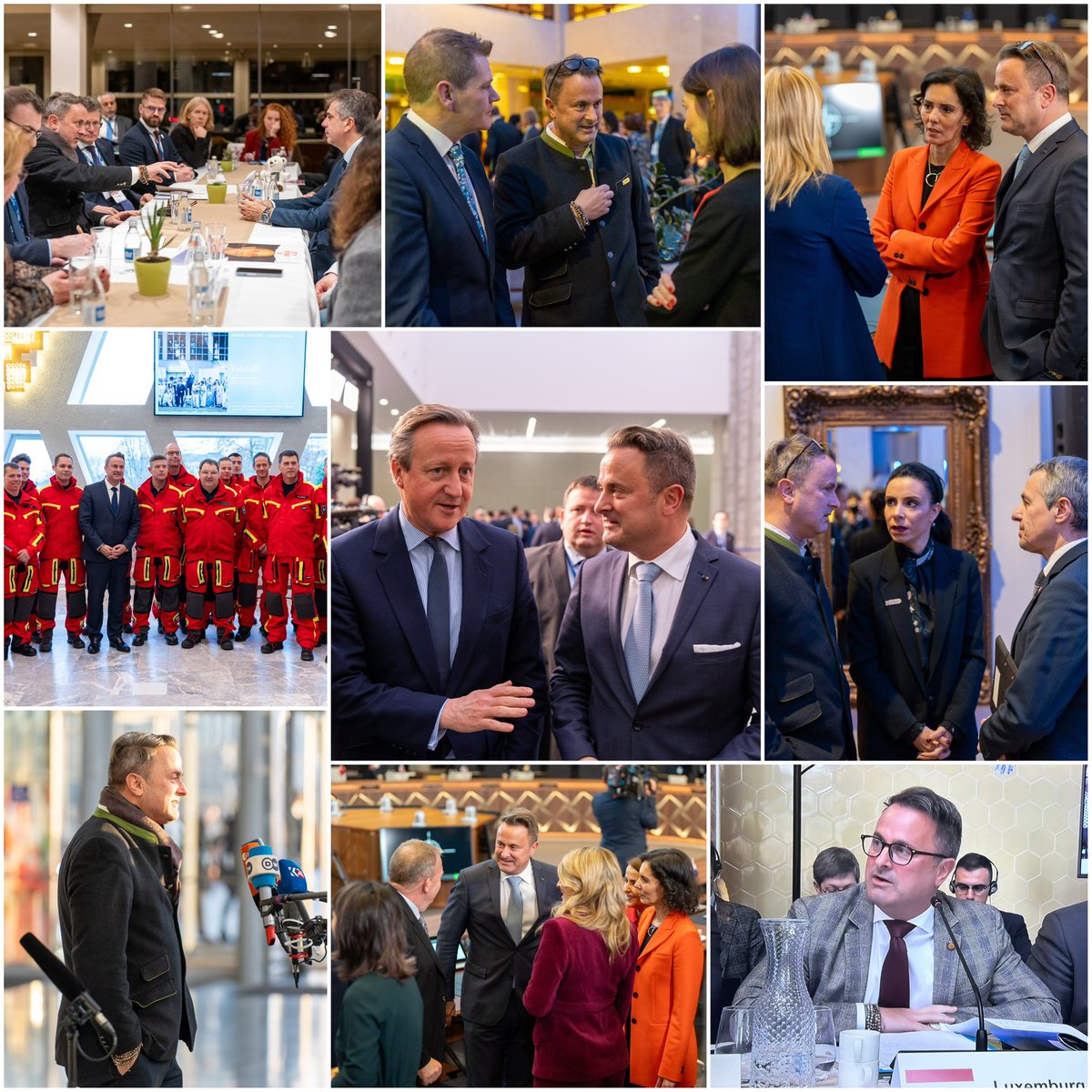 Very busy first week as Foreign Minister with meetings in Barcelona, Brussels & Skopje at #UfM, @NATO, @OSCE and bilaterals with many new counterparts Despite the unstable int’l environment, I’m looking forward to working with our partners to face our common challenges 🇱🇺🇪🇺🇺🇳