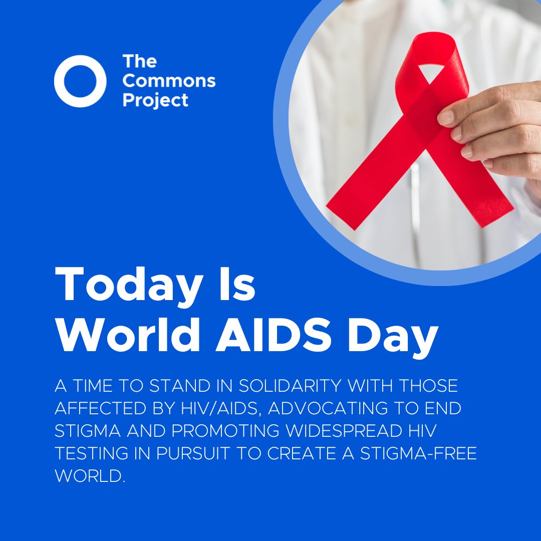 Today is World AIDS Day, a time to stand in solidarity with those affected by HIV/AIDS, advocating to end stigma and promoting widespread HIV testing in pursuit to create a stigma-free world. #WorldAidsDay