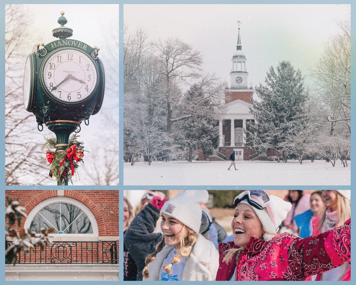 The first day of December has us dreaming of snowy campus days ❄️