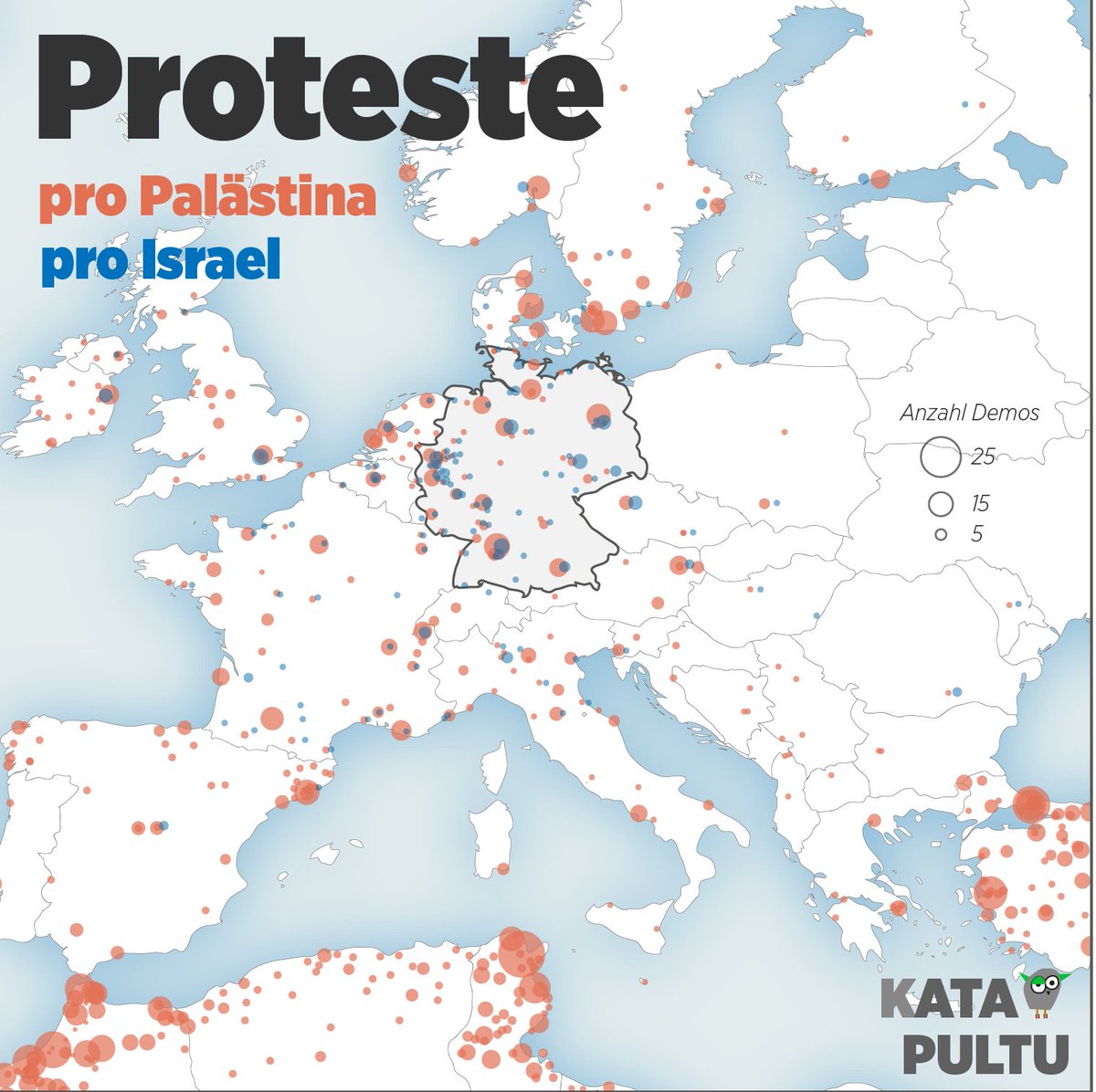 Proteste in Israel gegen Krieg in Israel
•
Auch in Israel gibt es Demos gegen den Krieg. In Tel Aviv fordern Demonstrierende Verhandlungen, um die rund 240 Geiseln zu befreien.
•
katapultu-magazin.de/artikel/protes…