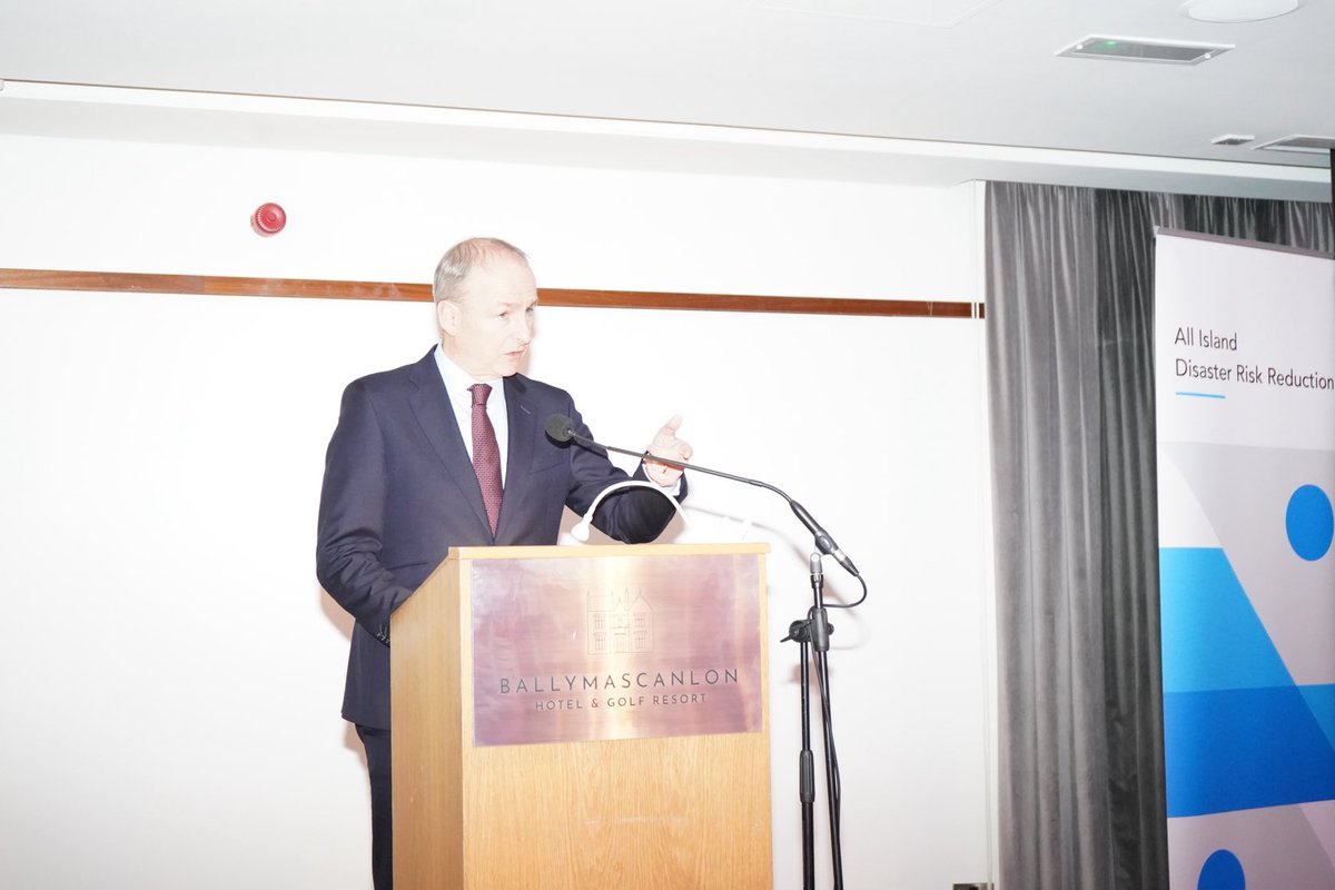 Pleased to open this year’s All-Island Disaster Risk Reduction Conference in Louth earlier.
 
The #SharedIsland Initiative is deepening cross-border cooperation on the common challenges we face.