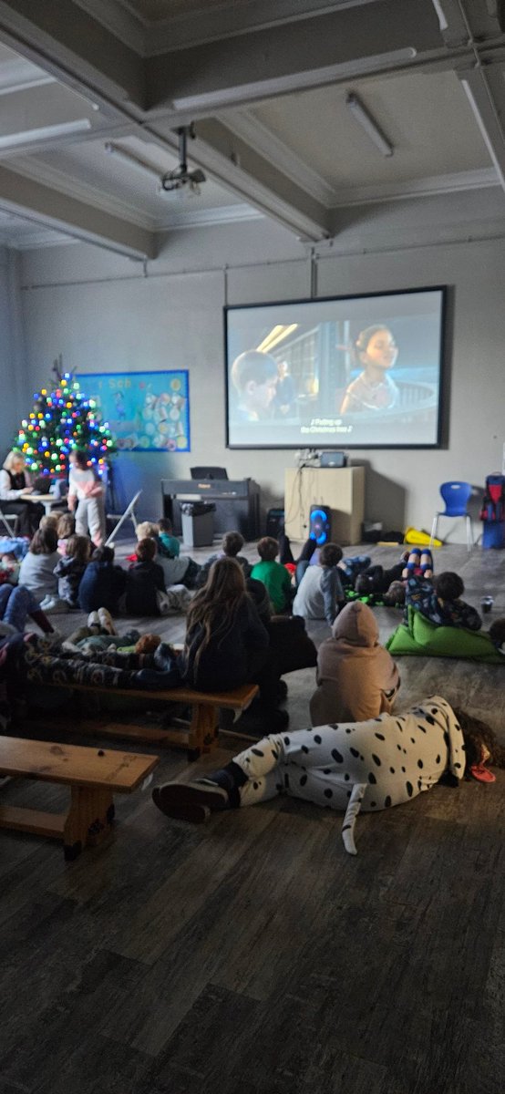 Festivities began at Riverside today! The school has been decorated and children had a great afternoon watching a film and drinking hot chocolate. Can you guess what our Christmas production is?
