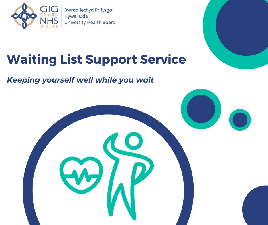 Hywel Dda UHB (@hywelddahb) on Twitter photo Are you waiting for surgery at Hywel Dda?
Our Waiting List Support Service offers a single point of contact to keep you healthy while you wait.
Contact us to find out more:
Email ask.hdd@wales.nhs.uk or call 0300 303 8322 and choose Option 3.
🔗 hduhb.nhs.wales/waiting-well Are you waiting for surgery at Hywel Dda?
Our Waiting List Support Service offers a single point of contact to keep you healthy while you wait.
Contact us to find out more:
Email ask.hdd@wales.nhs.uk or call 0300 303 8322 and choose Option 3.
🔗 hduhb.nhs.wales/waiting-well