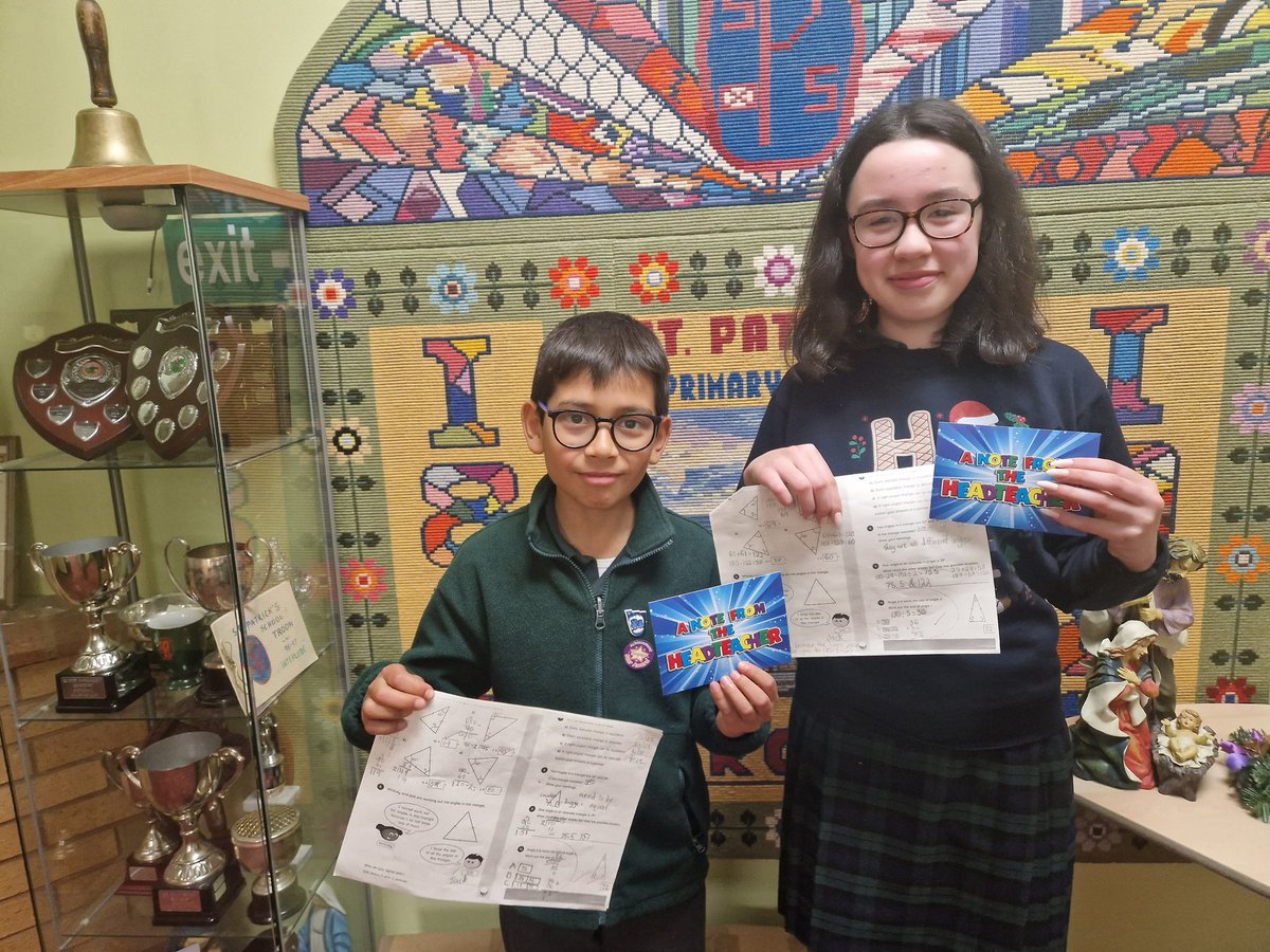 St Patrick's PS Troon tweet media
