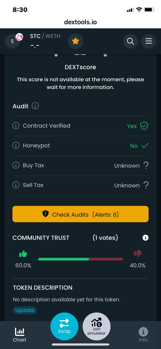 <a href="/SaitaChainCoin/">SaitaChainCoin</a> <a href="/mannythehitman/">Mkay SaitaChain ⛓️</a> <a href="/SaitaChainDubai/">.</a> this is for everyone holding #saitama and now #saitachaincoin please use new wallet if you want to connect on <a href="/DEXToolsApp/">DEXTools</a> find both pairs <a href="/Uniswap/">Uniswap Labs 🦄</a> and @Saita_Swap and like 👍 both .it it’s free . Use desktop and bypass membership!