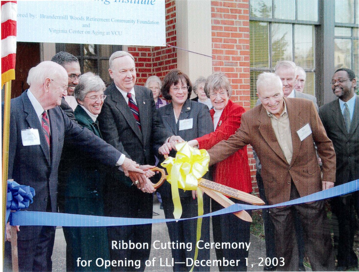 Today is the 20th anniversary of the ribbon-cutting for the Lifelong Learning Institute in Chesterfield. The first 18 classes were held for 61 charter members. Today, hundreds of courses are offered each session to over 1,000 members. Learn more at llichesterfield.org