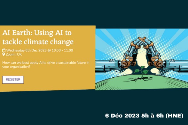SustDigitalAge's tweet photo. Souhaitez-vous en savoir plus sur l'utilisation de l'IA pour lutter contre le changement climatique ? 

Rejoignez notre directrice exécutive @michayoub et d'autres brillants intervenants le 6 décembre 2023.

Inscrivez-vous : https://t.co/jRggKiElNG https://t.co/19QdlmvCPn