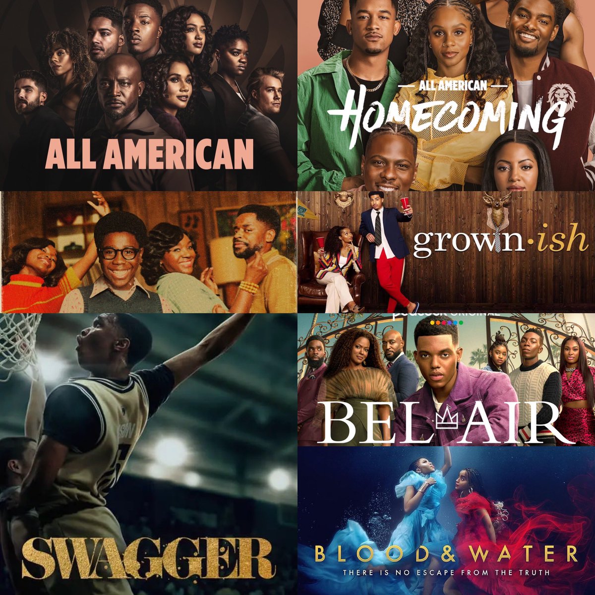 How many Black coming of age shows do we have left? Because with the current state of the CW, I don’t see how much longer All American and All American Homecoming is going to last. Grownish is ending, they cancelled The Wonder Years. We do have B&amp;W and Bel-Air.