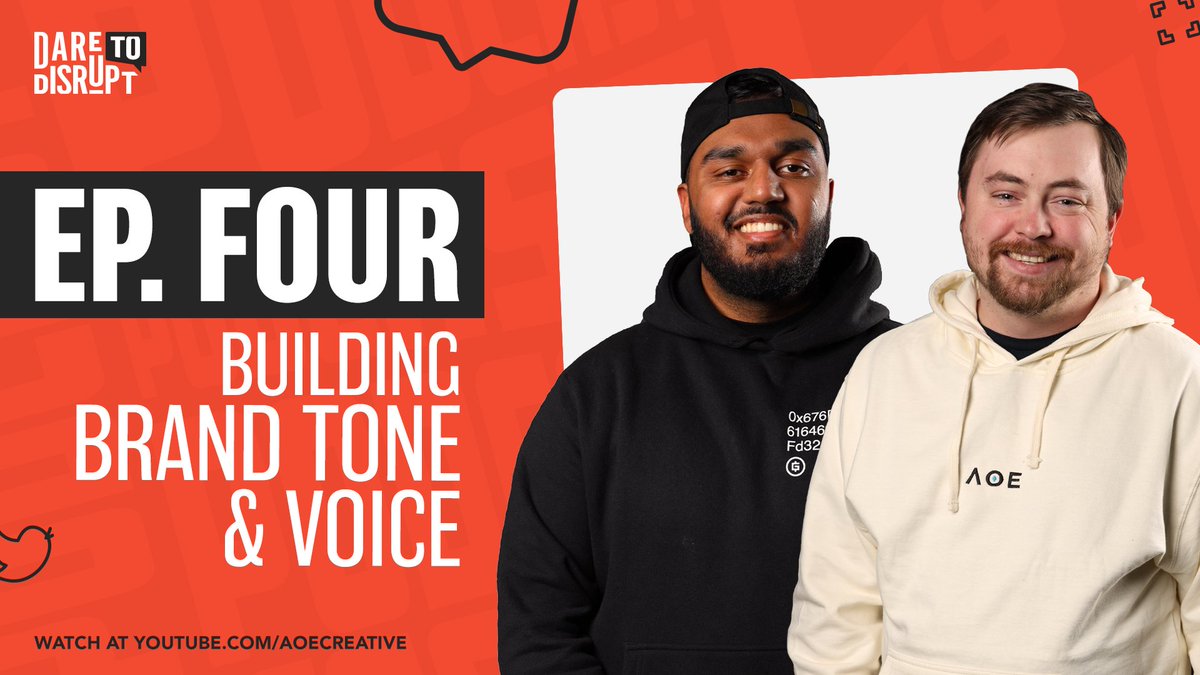 A brand's tone and voice are integral to maintaining brand consistency on all channels, especially social. 

In episode 4 of #DareToDisrupt, <a href="/BenZy__/">BenZy</a> and <a href="/TCG_TALK/">Sammy 🛫 Riftbound Bologna</a> dive into how your tone can shift to fit the platform you're marketing on.

Watch now 📺 youtu.be/k_NjAAWDSCY