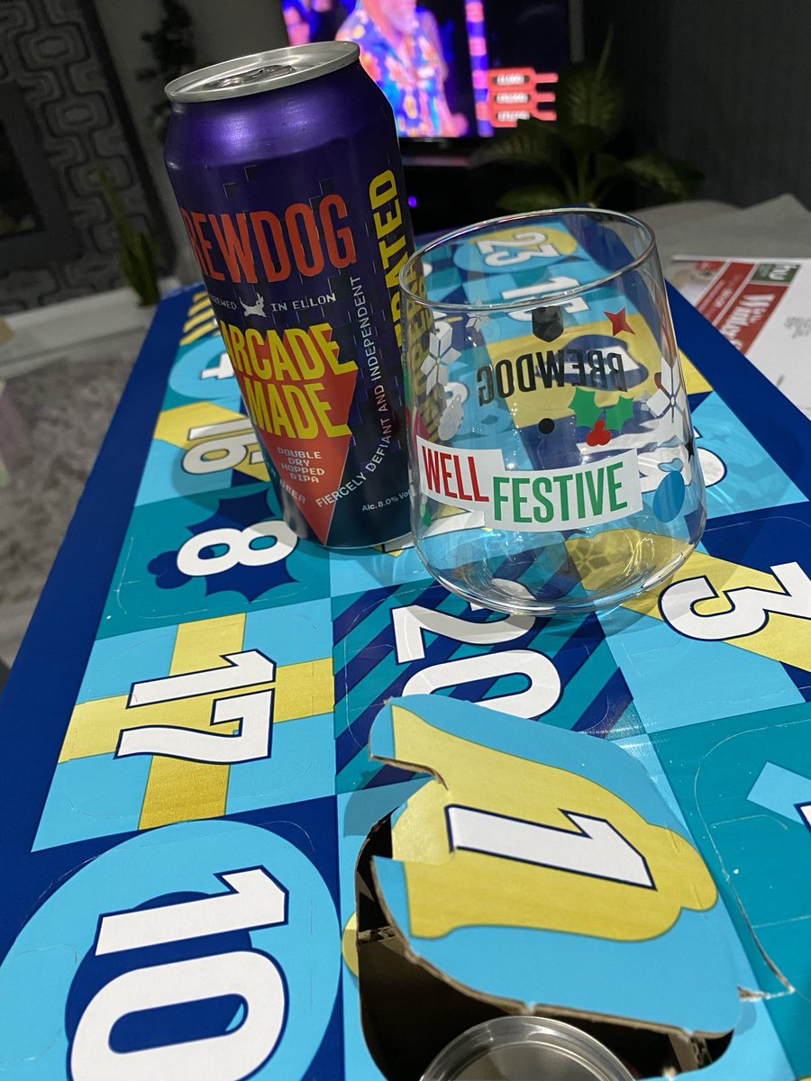 Advent Calendar opened 🤭🎅 ⁦<a href="/BrewDog/">BrewDog</a>⁩ #christmas