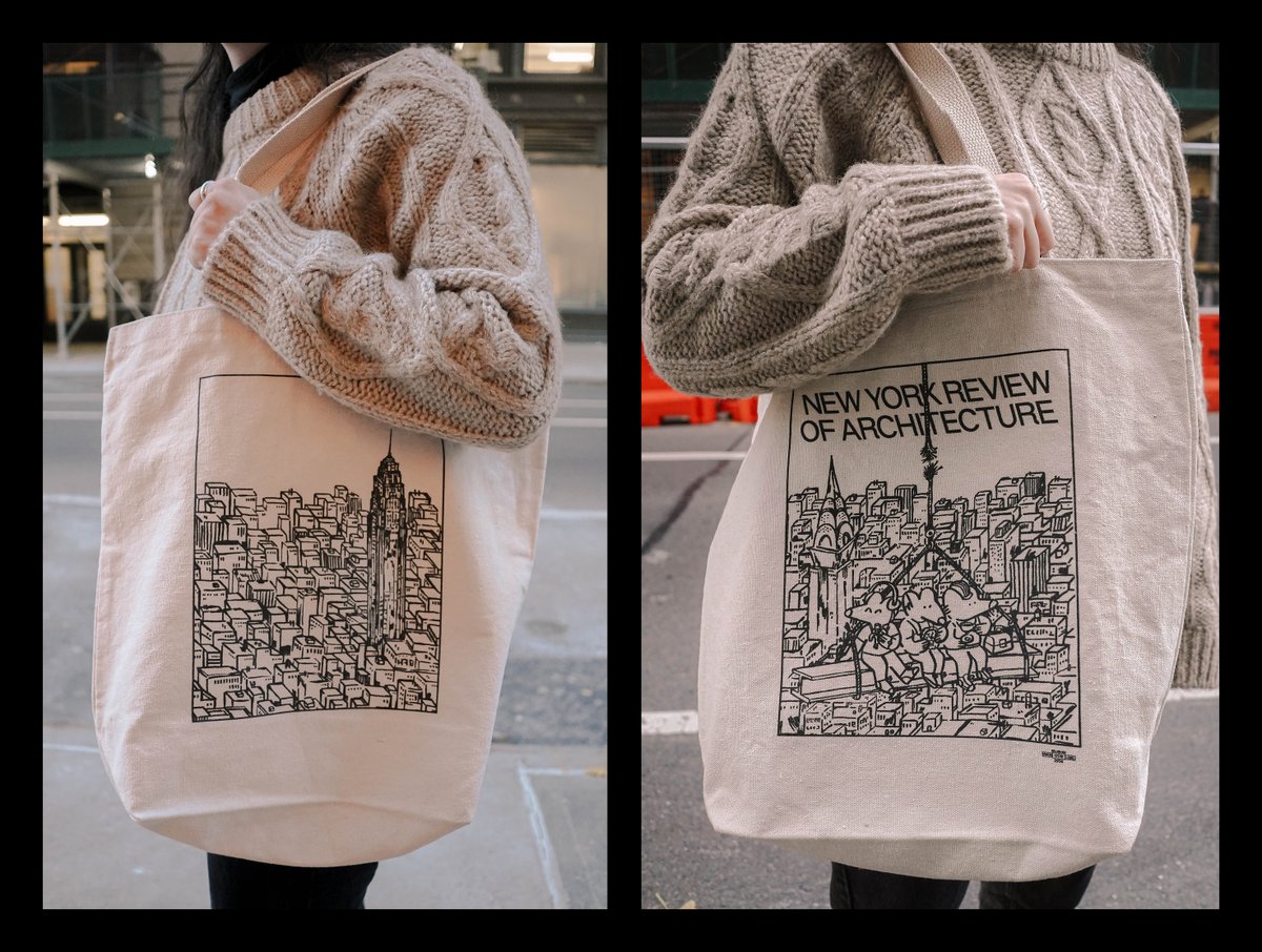 Also! Today is the last day of our new tote bag promotion. Start an annual subscription by the end of today — no matter the level: nyra.nyc/subscribe And we mail you our brand new tote bag — modeled outside NYRA HQ yesterday...