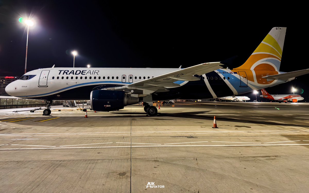 Today’s Post Features Trade Air A320 Sitting On Stand On Thursday Evening After Bringing In Lask Fans To Play Liverpool ✈️ • #tradeair #airbus320 #airbusa320 #aviationeverywhere #Avgeeks #planespotters #liverpoolairport • 𝗔𝗹𝗹 𝗣𝗵𝗼𝘁𝗼𝘀 𝗢𝘄𝗲𝗻 | 𝗨𝗞 𝗔𝘃𝗶𝗮𝘁𝗼𝗿 ©️