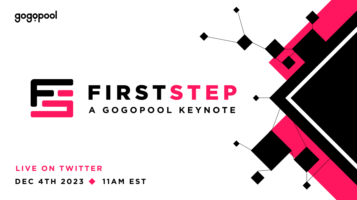 hypha_sh's tweet photo. What You Need to Know About “First Step: A GoGoPool Keynote”
Its been half a year since GoGoPool launched and in that time we’ve already helped launch over 100 Avalanche validators and are securing over 185K AVAX but there are still a few obstacles on the way to our mission of bringing blockchain to the world using Avalanche Subnets. It’s time to talk about clearing them.

We’re so happy to invite you and the rest of the Avalanche community to what we know will be a  landmark event in the web3 world. Our upcoming keynote, "First Step" will unveil groundbreaking new developments designed to accelerate the adoption and expansion of Subnets.

First Step debuts live on GoGoPool’s Twitter this Monday December 4th at 11AM EST, this event is not just another conference; it's the dawn of a new era in web3 applications and mindset. Keep reading below for a glimpse of what’s to come.

A Peek into the Future

At the heart of First Step are these transformative innovations, each designed as the “first step” to furthering web3 expansion and as a way to help our mission to “Bring blockchain to the world”:

- Helping Decentralize Subnets: Imagine a tool that simplifies the complexities of token distribution, specifically tailored for Subnet developers and those excited about validating them

- Revolutionizing Validator Launches: For too long, launching a validator has been a daunting and expensive task. We're about to change that narrative

- Expanding Our Community's Voice: The GGP community is filled with talented individuals whose ideas need to be heard and supported

Be Part of the Revolution

Sign up for our email list for a chance to win 10 @avax  next Monday, December 4th and to be the first to get alpha on the latest innovations being built on GoGoPool. We’ll also make sure to remind you about First Step.

You can signup here: 
https://t.co/yxWIWodVN4

Your journey into the future of web3 begins here. Don't miss out on this pivotal moment in digital history.