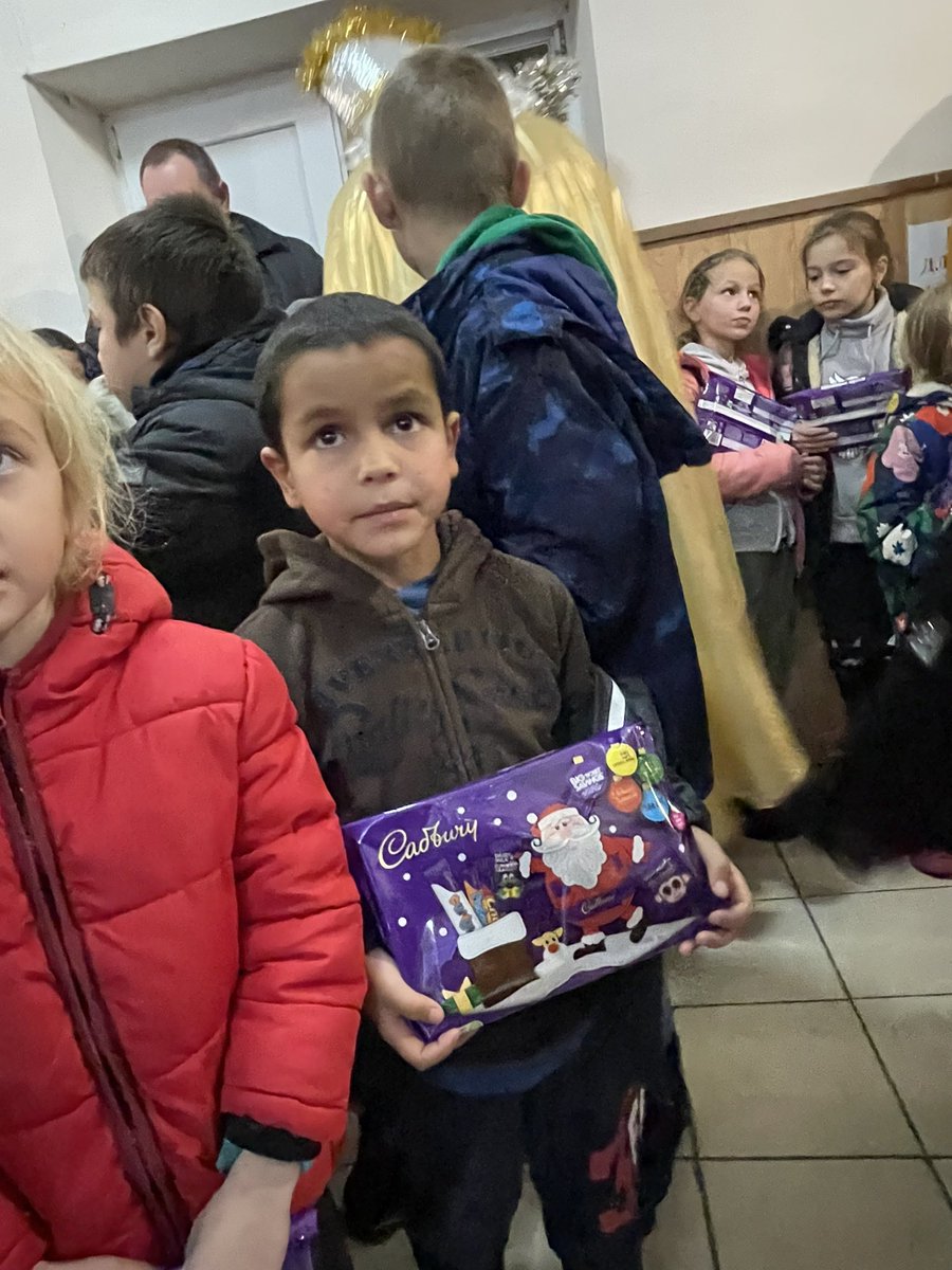 yorkshireaid's tweet photo. They were so pleased to see us - we stayed and had lunch with them #christmas #orpanage #ukraine #makingadifference https://t.co/z84XqSsheS