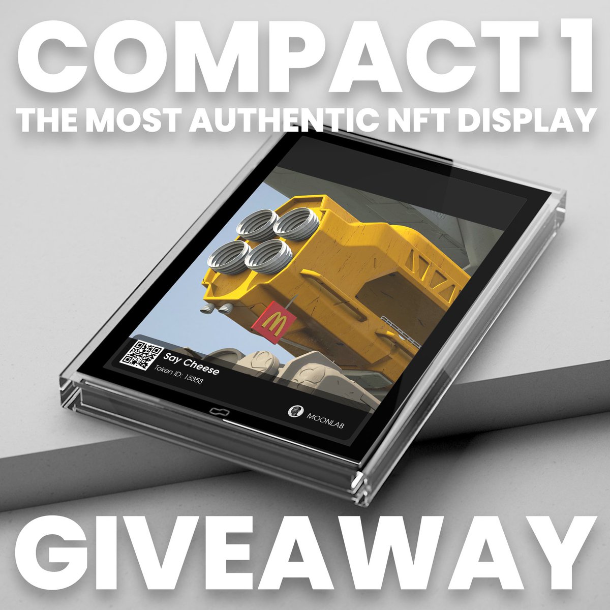 Introducing COMPACT 1 - the most authentic NFT display

To commemorate the upcoming presale on the 15th of December, we’re thrilled to invite you to join our “COMPACT 1 Giveaway Campaign”.

Details and how to enter:
tropee.com/t/Pe376WAd

This campaign embodies the essence of