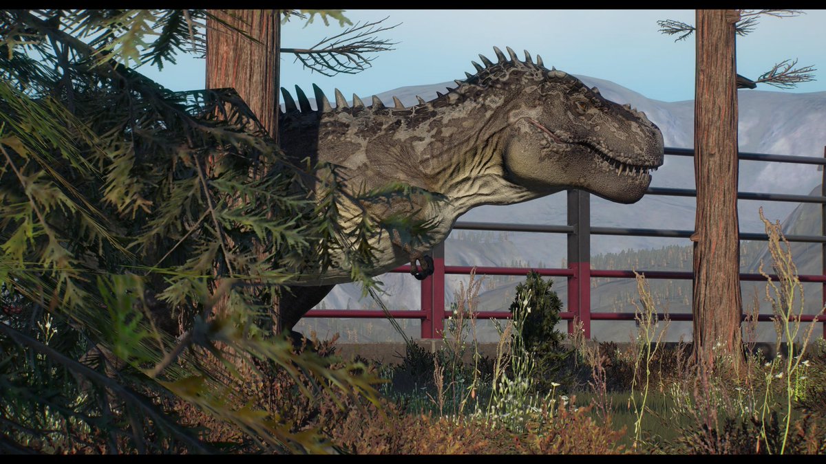 Maugoji1's tweet photo. I'm in love with the new DLC for @JW_Evolution each one of the new dinosaurs are amazing and unique. Thank you for adding the Gigantoraptor, one of my favorite dinos ever!!! https://t.co/KrA0Y9jtor