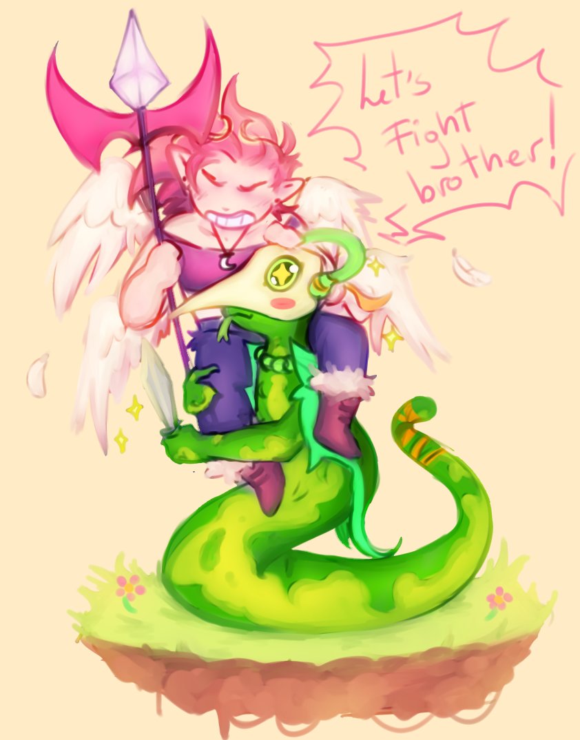 a little chibi from my dnd campain! god I have a lot to show #dnd #drawing #digitalart