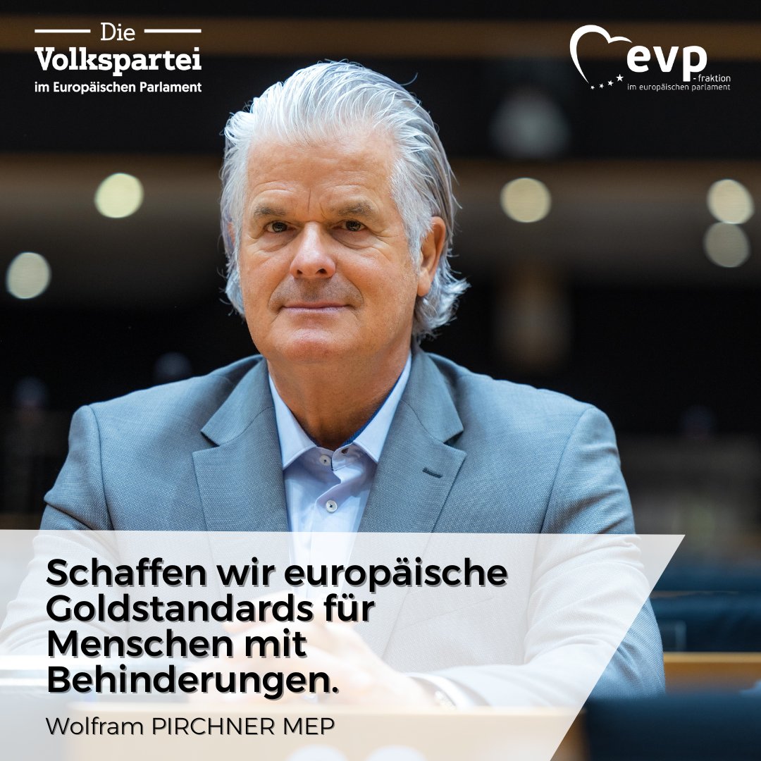 OEVPinEuropa's tweet photo. Menschen mit Behinderungen verdienen genau wie alle Bürgerinnen und Bürger ein selbstbestimmtes Leben in Würde. Arbeiten wir gemeinsam an einem Europa, das Platz für alle macht, in dem wir zusammen und ohne Diskriminierung leben, sagt Wolfram #Pirchner.
👉🏼https://t.co/FqGMnn3t4i https://t.co/yufZ8gt0pe
