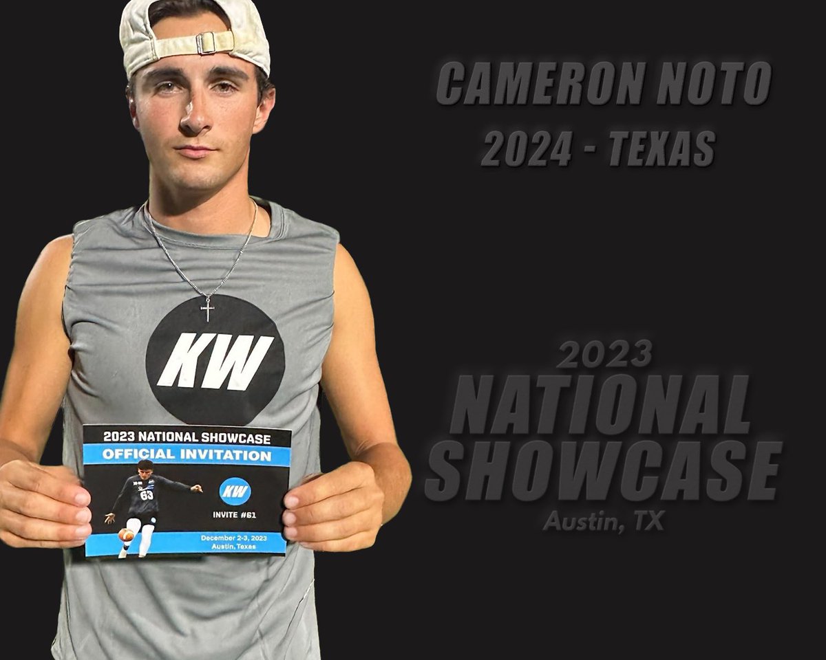 Cameron Noto (@cameronnoto24) on Twitter photo Watch me perform LIVE (#61) at the 2023 <a href="/KickingWorld/">Kicking World Kicking Camps</a> National Showcase on Sunday, December 3rd at kickingworld.com/live #KickingWorldShowcase @hayshawksfb <a href="/CoachAnderson3_/">Coach Anderson M.Ed</a> Watch me perform LIVE (#61) at the 2023 <a href="/KickingWorld/">Kicking World Kicking Camps</a> National Showcase on Sunday, December 3rd at kickingworld.com/live #KickingWorldShowcase @hayshawksfb <a href="/CoachAnderson3_/">Coach Anderson M.Ed</a>