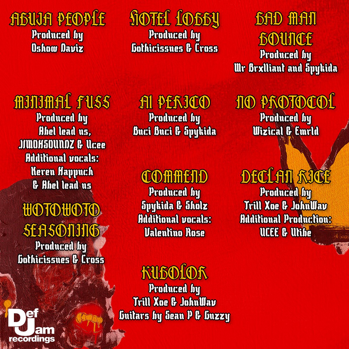 Odumodublvck_'s tweet image. EZIOKWU DELUXE IS OUT NOW

SHOUT OUT THE EVERYONE INVOLVED.

23 ARTIST. 

23 PRODUCERS. 

MAYBE ITS THE BIRTH OF TOGETHERNESS. 🙏🏿♥️

GLORY BE TO GOD

CLICK HERE TO LISTEN

odumodublvck.lnk.to/EZIOKWUUNCUT

#EZIOKWUDELUXE #EZIOKWUUNCUT