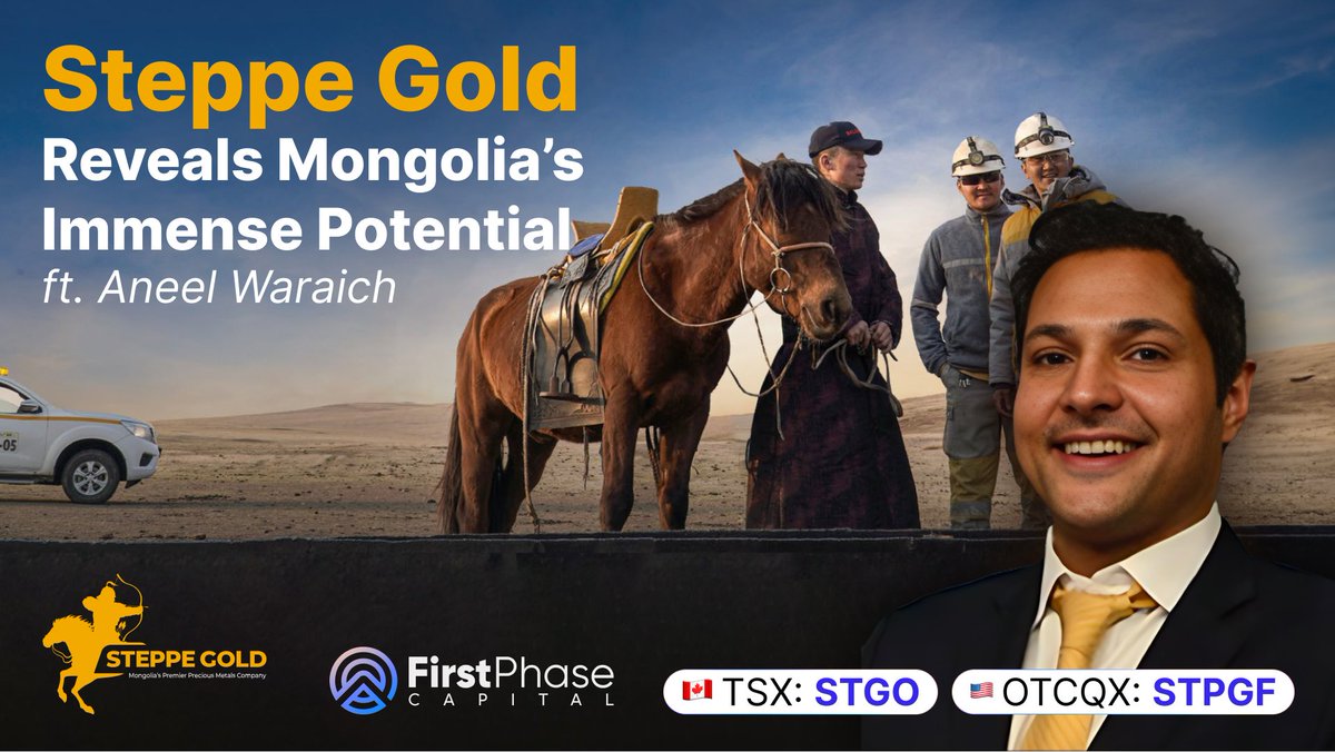 Steppe Gold Reveals Mongolia's Immense Potential.

Executive Vice President &amp; Director Aneel Waraich sits down with First Phase to discuss property expansion opportunities, financial health, and key drivers for growth.

Explore the rich gold potential of Mongolia in our recent