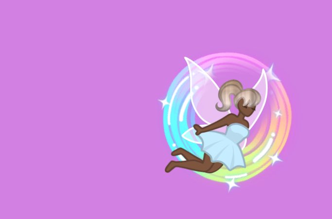 serabisou's tweet photo. The cutest thing in the @RoyaleHighValks update: The skin and hair color of the fairy on the loading screen changes based on what you have equipped! A small thing but I love it! 

#glitterfrost https://t.co/w66pj7lgjb