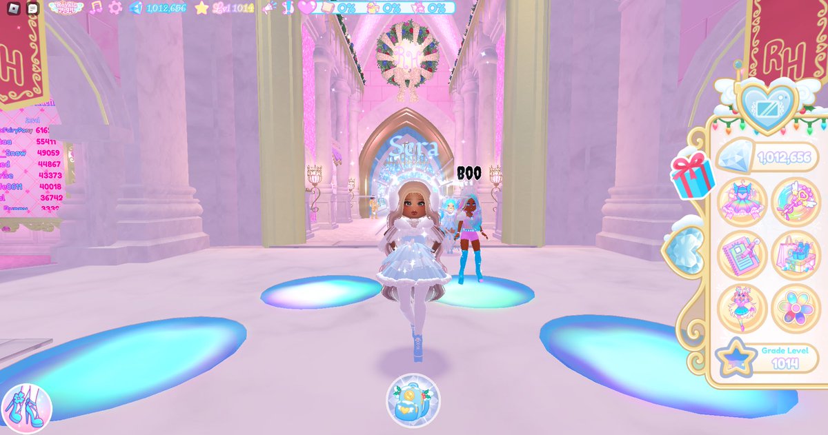 serabisou's tweet photo. The cutest thing in the @RoyaleHighValks update: The skin and hair color of the fairy on the loading screen changes based on what you have equipped! A small thing but I love it! 

#glitterfrost https://t.co/w66pj7lgjb