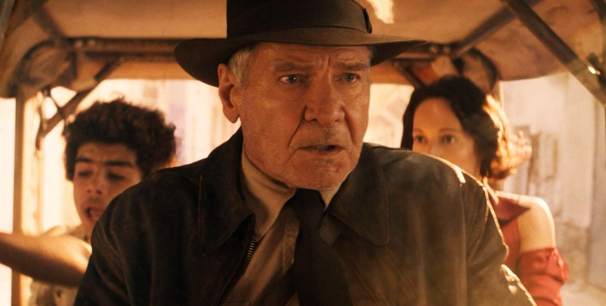qctfun's tweet photo. DVD REVIEW: 'Dial of Destiny' lets Indiana Jones romp one more time https://t.co/PmoVr5R74W https://t.co/87qz0ooMsU