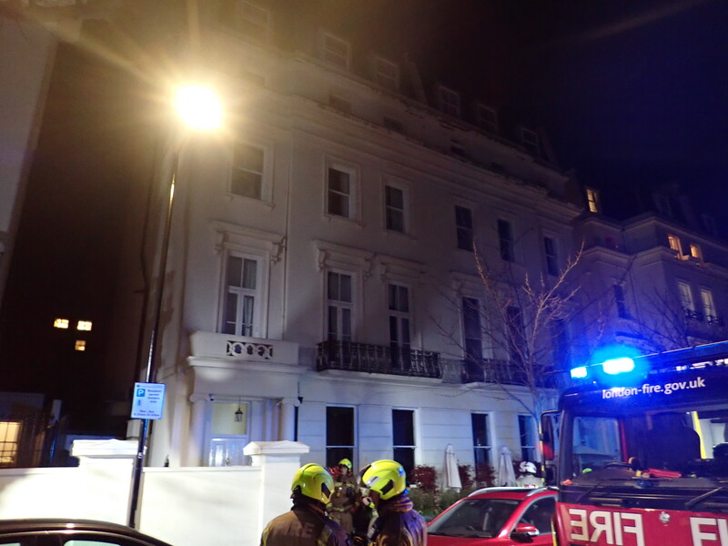 Firefighters have issued a smoking reminder following a fire in a basement of a hotel in #Westminster. Part of the basement was destroyed by fire. If you must smoke, make sure you Put It Out. Right out #FireKills orlo.uk/0KYu5