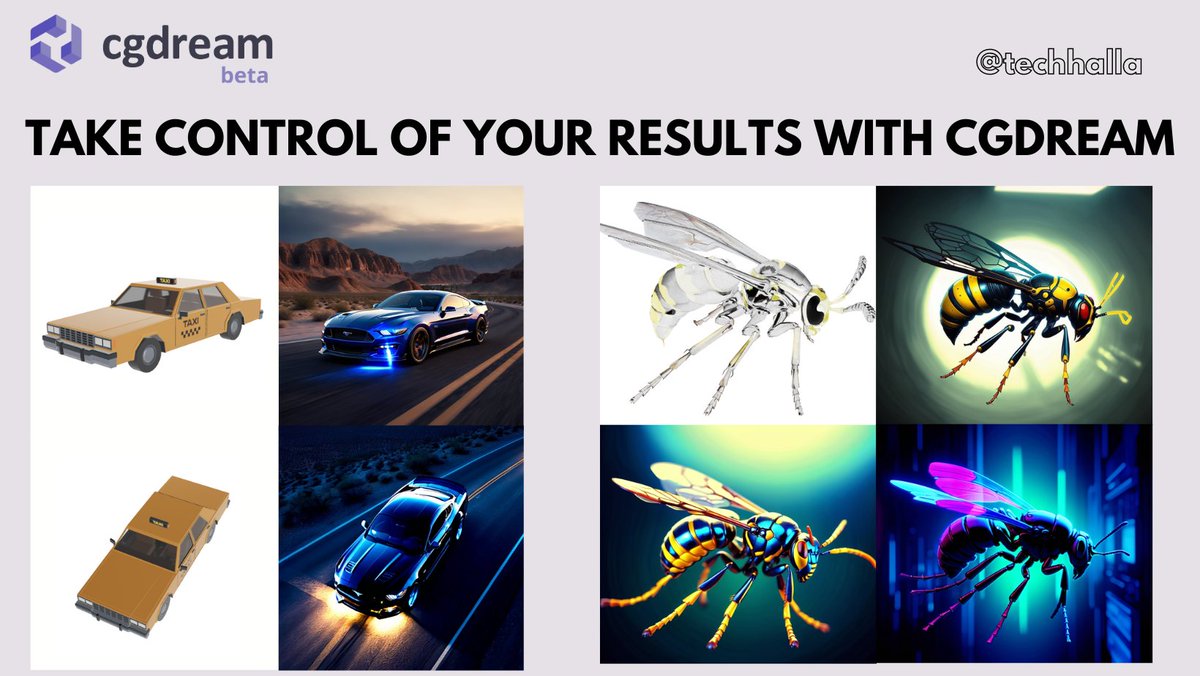 One of the biggest challenges we face in #AIArtCommunity is having control over the AI and getting consistent results. 

<a href="/CGDream_ai/">CGDream.ai</a> solves this with #3Dmodels so you always get the image you want! 

Want to see how? I'll show you here with some prompt examples 👇 

#PromptShare